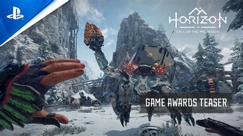 Horizon Call Of The Mountain The Game Awards Teaser Trailer Ps Vr2