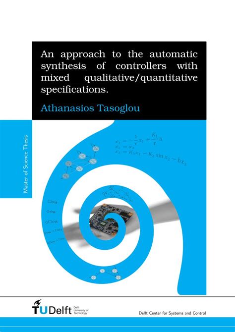 Masters Thesis An Approach To The Automatic Synthesis Of Controllers