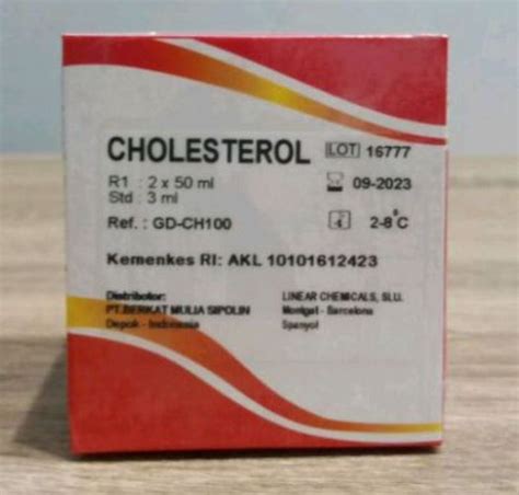 Reagen Kolesterol Cholesterol 2x50 ML GLORY