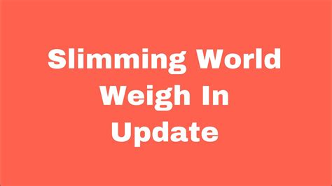 Slimming World Weigh In Update Week 2 3 Life With Kaz