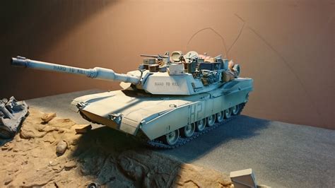 MODEL 1:35 DIORAMA ABRAMS M1A2 M1A1 - 7452032670 - oficjalne archiwum ...