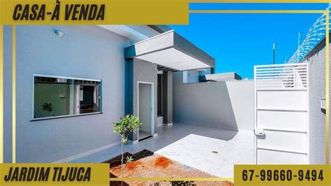 Vendida Linda Casa Su Te Jd Tijuca Campo Grande Ms Youtube