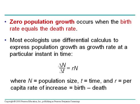 The Exponential Model Describes Population Growth In An Idealized Unlimited Environment