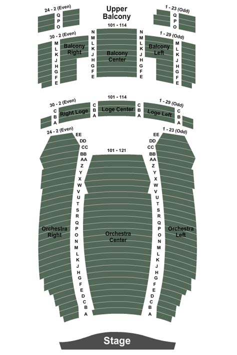 Flynn Theatre Seating Chart | Brokeasshome.com