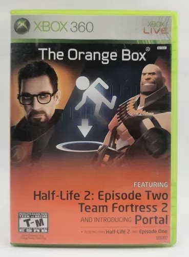 Orange The Box Xbox 360 Half Life Portal Team R G Gallery MercadoLibre