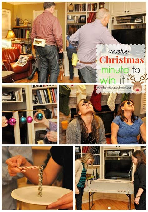 More Christmas Minute To Win It Games - Your Homebased Mom