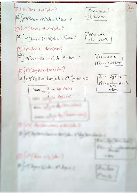 SOLUTION Indefinite Integral Method Of Integration By Parts Studypool