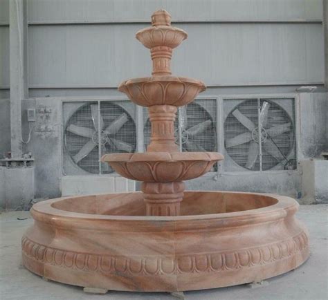 Pink Marble 3 Tier Fountain With Tank At Rs 135000 In Makrana ID