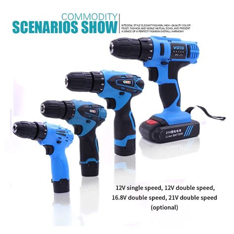 Rechargeable Electric Mini Cordless Drill Electric Drill V V V