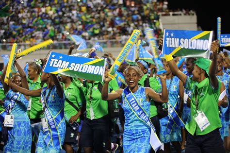 TEAM Solomon Takes Pride In The Pacific Games 2023 Opening Ceremony