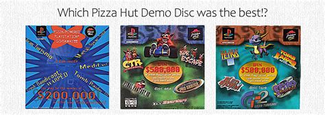 Pizza Hut Demo Disc Survey Frivolous Fandom