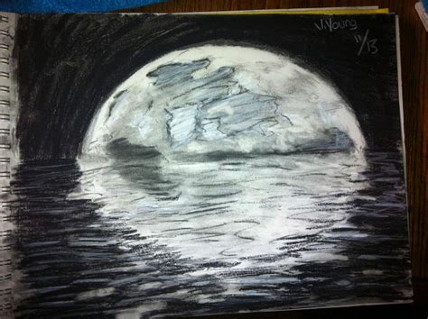 charcoal moon by jyo530 on DeviantArt