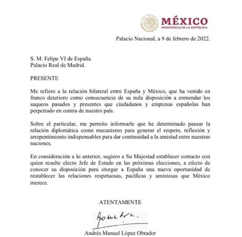 La carta de AMLO al rey de España es falsa Esto es lo que sabemos