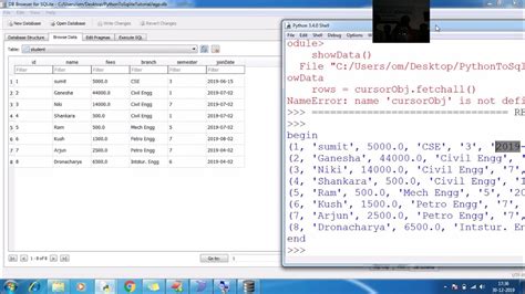 209 Python With Database Python Programming Tutorial For Beginner To Advance With Source Code