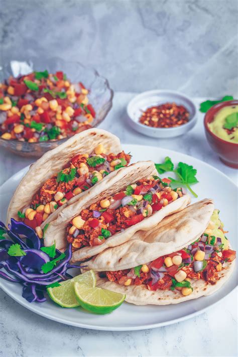 Vegan Spicy Mexican Tacos - Nadia's Healthy Kitchen