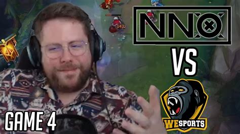 Nno Scrims Vs Wesports Game Youtube