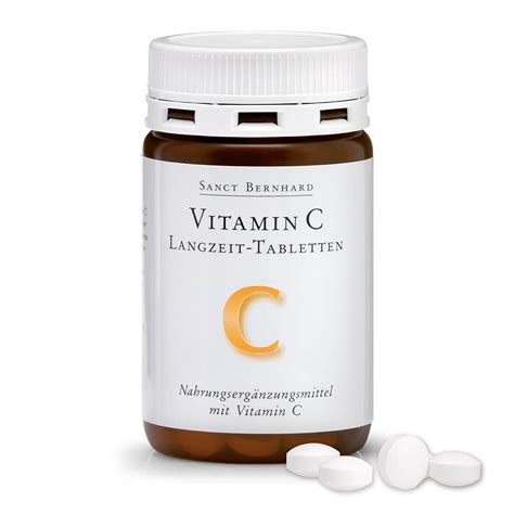 Vitamin C Langzeit Tabletten Jetzt Online Kaufen Sanct Bernhard