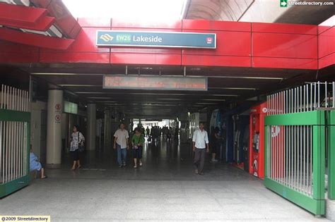 Entranceexit A Lakeside Mrt Station Ew26 Image Singapore