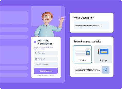 Basic Contact Information Form Template Visme