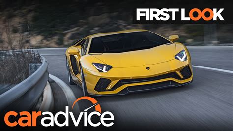 2017 Lamborghini Aventador S First Look Review Caradvice Youtube