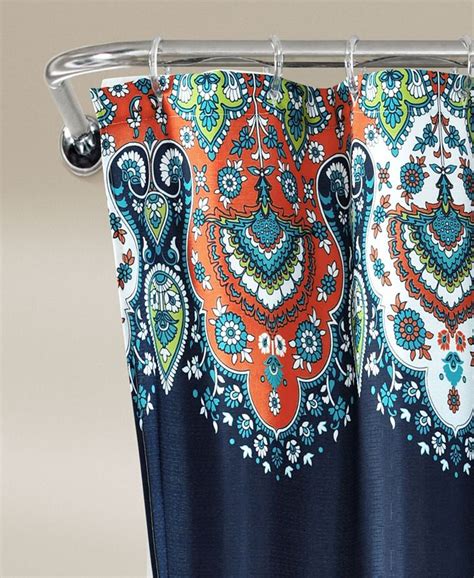 Lush Décor Bohemian Meadow 14pc Shower Curtain Set Macys