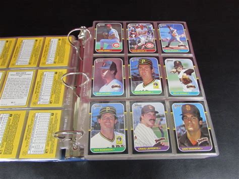 Lot Detail Donruss Baseball Card Set