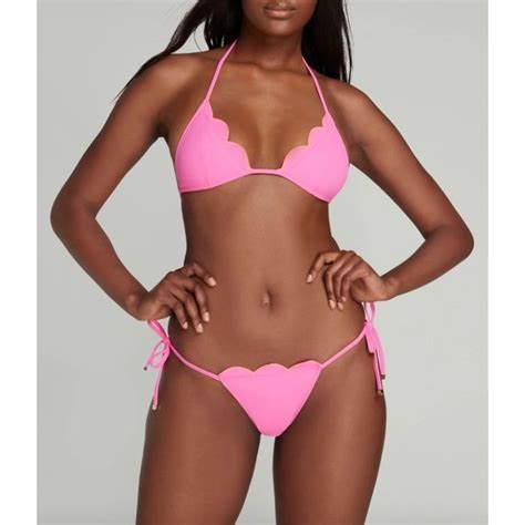 AGENT PROVOCATEUR Lorna Tie Side Bikini Bottom AP Size 4 BNWT