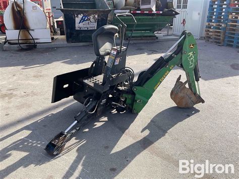 2010 John Deere 46 Backhoe Skid Steer Attachment Bigiron Auctions