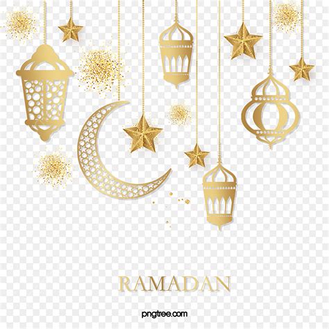 Ramadan Lantern PNG Image Ramadan Luxury Gold S Arabic Lantern Moon