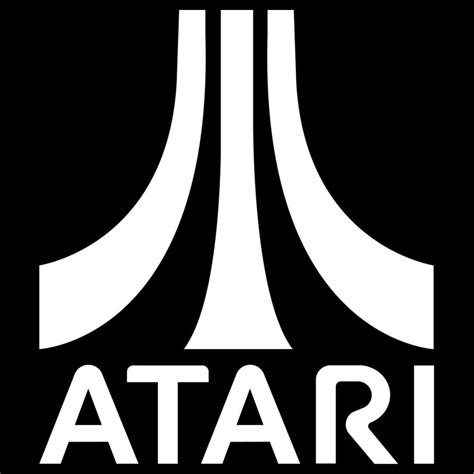 Collection Of Atari Games Black Logo Vector Png Pluspng