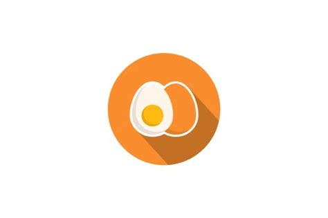 Slice Egg Background Food Icon Graphic By Yellowhellow · Creative Fabrica