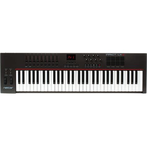 Nektar Impact LX61 MIDI Controller Keyboard Nearly New At Gear4music