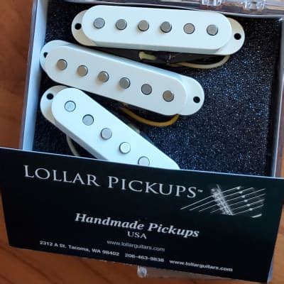 Lollar Pickups Vintage Tweed Strat Set Staggered Poles Reverb