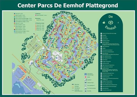 Plattegrond Van Center Parcs De Eemhof Parkexplorer