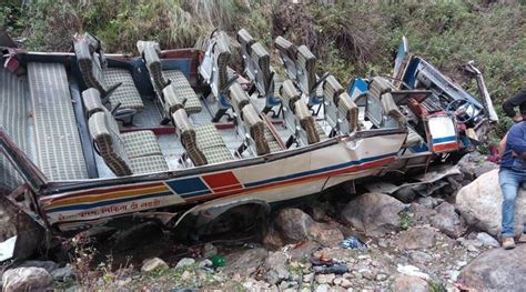 Uttarakhand Accident At Least 48 Killed As Bus Falls Into A Gorge In