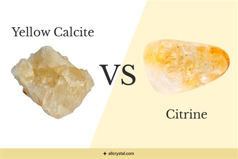 What Are The Main Differences Of Yellow Calcite Vs Citrine