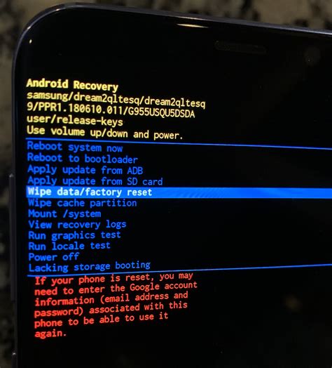 How To Factory Reset A Samsung Galaxy Without The Pin