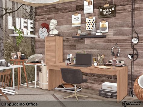 The Sims Resource Cappuccino Office