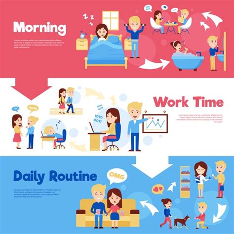 Daily routine picture