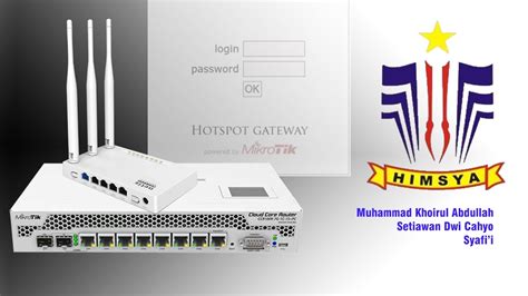 Basic Konfigurasi Mikrotik Dan Hotspot Mikrotik Ccr G C S