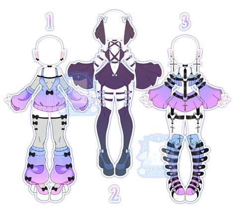 Outfits Adopts Remind By Taruto Adoptables On Deviantart