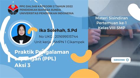 Ppl Aksi Ppg Daljab Kategori Tahun Bahasa Sunda Upi Sisindiran