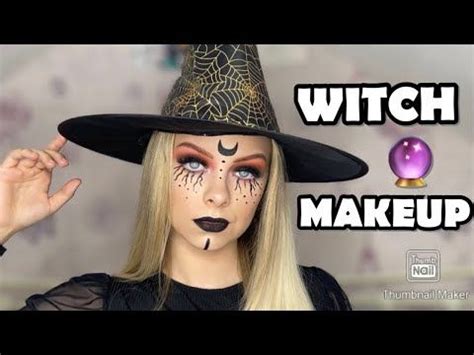 SIMPLE WITCH MAKEUP (HALLOWEEN) 🔮 | Witch makeup, Halloween makeup ...