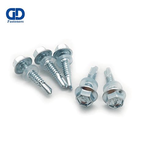 White Zinc Self Drilling Screw