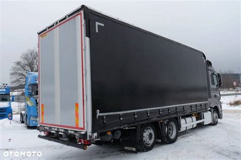 Używane Mercedes Benz ACTROS 2545 6x2 FIRANKA 7 70m EURO 6