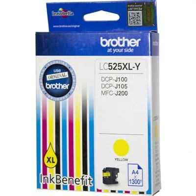 Original Oem Ink Cartridge Brother Lc Xl Y Yellow