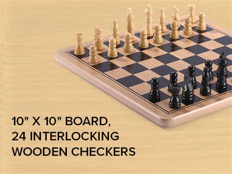 Mua Regal Games Reversible Wooden Board For Chess Checkers Tic Tac