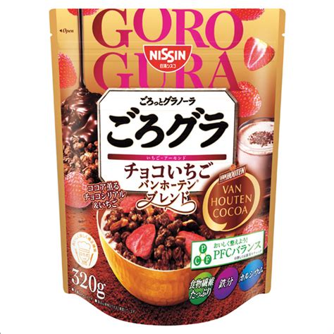 日清シスコ ごろグラチョコいちごバンホーテンブレンド【商品お渡し予定日：4月4日火】 イオン東北オンライン