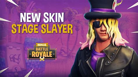 New Stage Slayer Skin Fortnite Battle Royale Gameplay Ninja Youtube