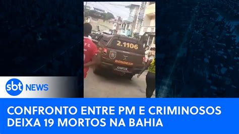 Confronto Entre Pms E Criminosos Termina Mortos Na Bahia